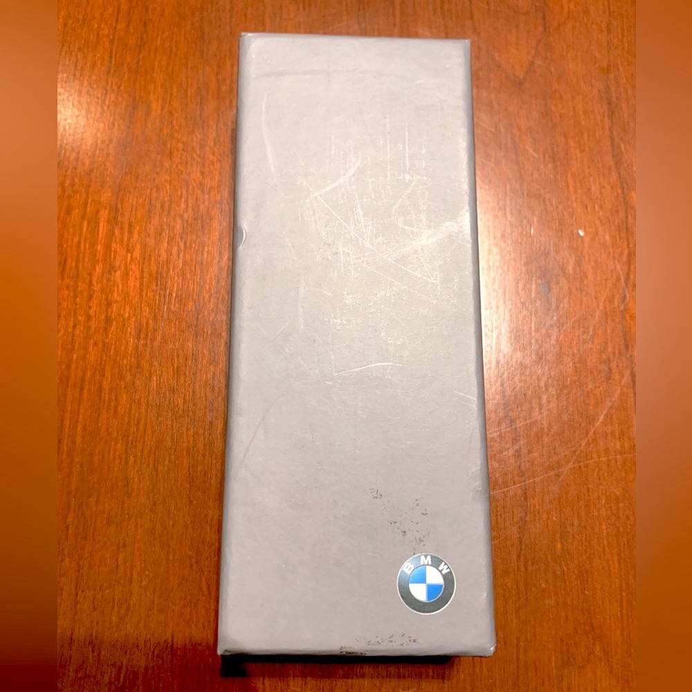 Authentic Bmw Key Chain Rectangular Silver Tone M… - image 6